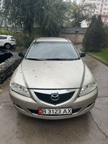 бишкек ипотека без первоначального взноса: Mazda 6: 2002 г., 2 л, Автомат, Бензин, Универсал