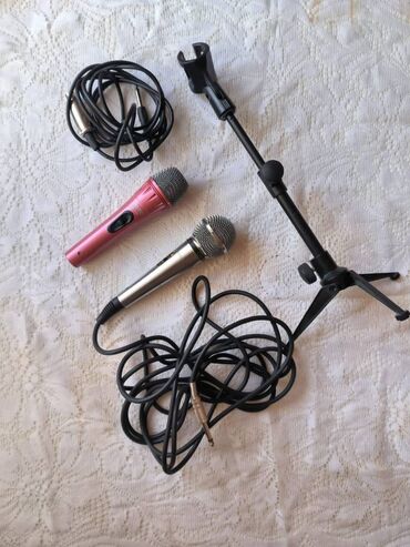bluetooth mikrofon karaoke: İşlənmiş Simli Mikrofon LG, Pulsuz çatdırılma