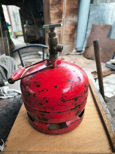 газ баллон 5л: Продам газовый балон, объем 5л