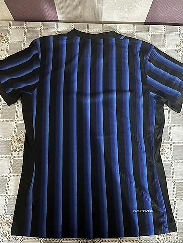 Kişi geyimləri: Futbolka, Nike, L, rəng - Qara — 2