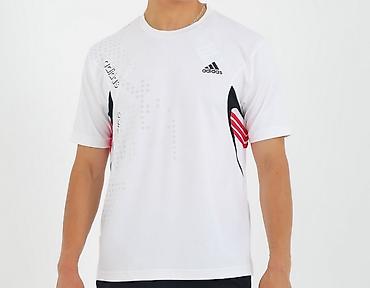 Футболки: Мужская футболка, S, Adidas, Новый, цвет - Голубой — 25