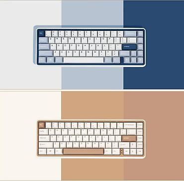 bluetooth mouse: Клавиатура, Механическая, Bluetooth, Проводное подключение, Размер: 65% — 7