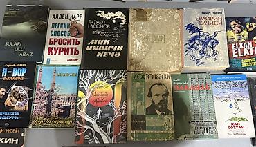 Bədii ədəbiyyat: Müxtəlif janrlarda kitab toplusu Satışda azərbaycan, rus və türk — 2