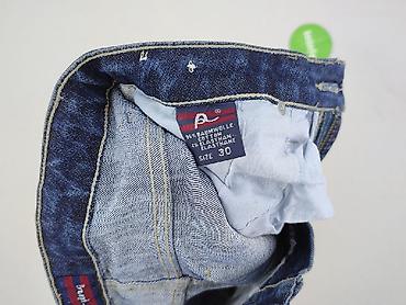 flared jeans white: Spodnie 3/4 damskie, rozmiar M — 6