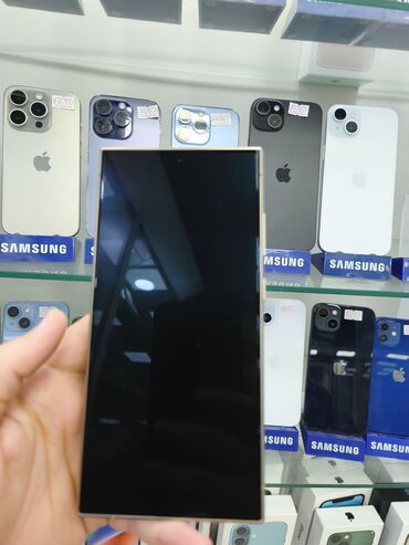 Samsung: Samsung Galaxy S24 Ultra, rəng - Qızılı, Barmaq izi — 2