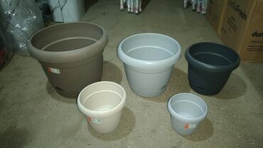 Bitkilər üçün dibçəklər: Dipcək dipcek qablar dipcek qablari gul qabilar Her razmerde ve ferqli — 17