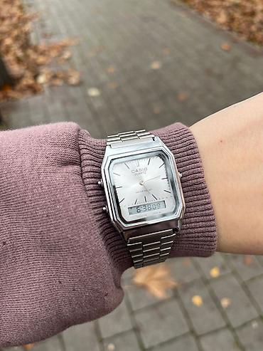 винтажное: Классические часы часы, Casio, Япония, Водонепроницаемые, Унисекс, Новый — 3
