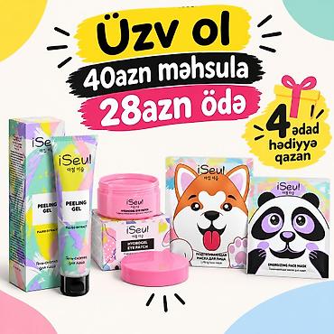 Yeni alıcılara tam 4 ədəd hədiyyəmiz və 5azn mükafat var