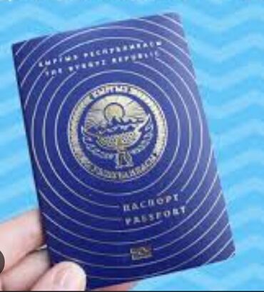 паспорт жоголду: Утеряно загран паспорт на имя Мамараимова ФК есть вознаграждения