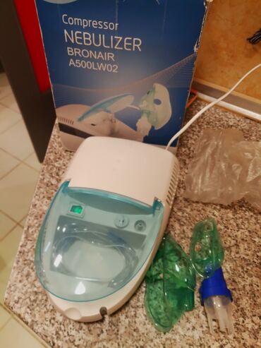 Inhalatori, nebulizatori: Inhalator kompresorski Nebulizer dobar ispravan sa 2 maske. U svojoj — 3