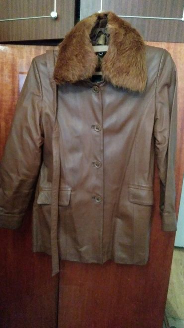 кожаные женские куртки: Кожаная куртка, XXL