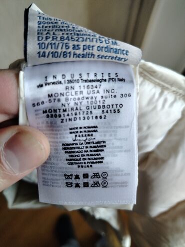 Jiletlər: Jilet, Moncler, M, rəng - Ağ — 11