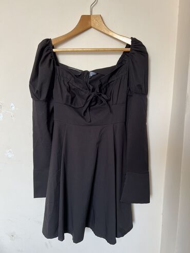 bbbb: Вечернее платье, А-силуэт, Короткая модель, С рукавами, M (EU 38)