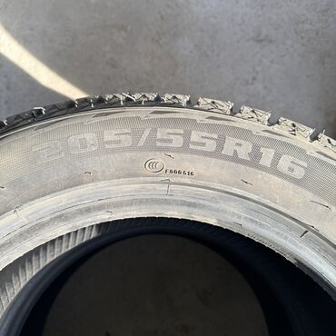 продажа шин в бишкеке цены: Зимние шины 205/55 R16 - Размер: 205/55 R16 (указан на боковине). -