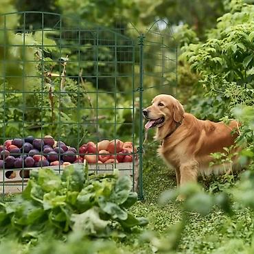 Baštenska dekoracija: Dekorativna baštenska ograda – komplet set cca 3,9 m - Tip — 6