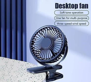 ventilator mini: Portativ Mini Klipsli Ventilyator USB Şarjlı 15sm 3 pərli . ❄️ — 3