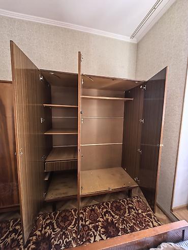шкаф советское: Трёхдверный платяной шкаф в стиле советского модерна - Материал — 5