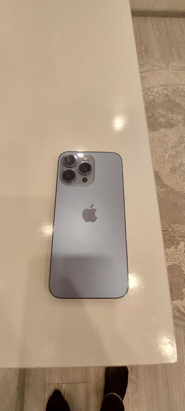 Apple iPhone: IPhone 13 Pro, 128 ГБ, Sierra Blue, Отпечаток пальца, Face ID, С документами