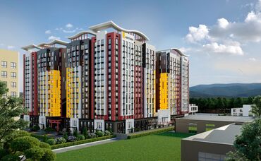 дом пентхаус: 1 комната, 46 м², Элитка, 10 этаж, ПСО (под самоотделку)