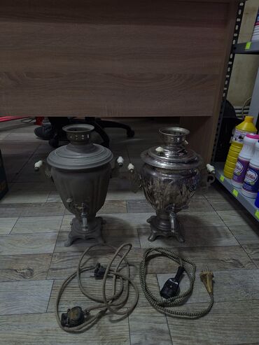 samovar satışı: İşlənmiş Elektrik Samovar, 3 l, Ünvandan götürmə