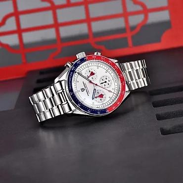 Ručni satovi: PAGANI DESIGN PD-1701 - 40mm - Pepsi - Omega Speedmaster Potpuno nov — 3