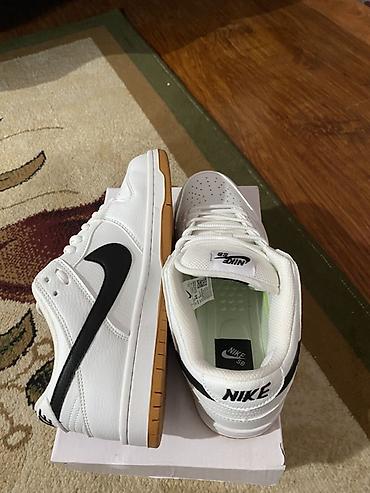 данки сб: Мужские кроссовки, 41, Nike, Новый, цвет - Белый, Платная доставка — 2