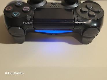 kohnə televizor satisi: PlayStation DualShock 4 (PS4) simsiz oyun pultu – qara rəng tam — 5