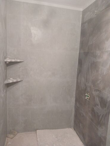 Plitə işləri: Xidmət: Hamam/Tualet kafel-metlax və niş qurulması Təsvir: - — 3