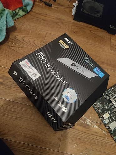 Техника и электроника: Материнская плата MSI PRO B760M‑B (mATX) Абмен интересует на DDR4 — 4