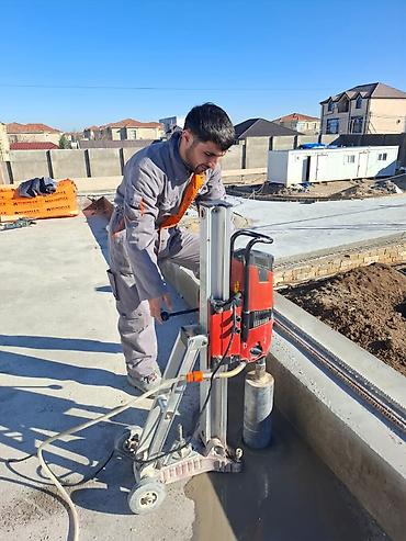 daş vallar: Beton kəsimi və deşik qazma xidməti - Diamant karotla dəqiq deşiklər — 1
