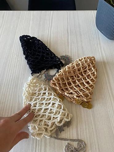 Шапки: Стильные шапки кроше,Ручная работаПряжа хлопокСвязана крючком На — 6