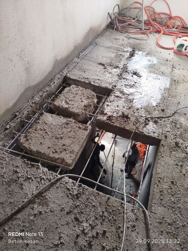 Beton işləri: Beton kəsmə beton deşmə xidməti Karot - HILTI DD 200 / 350 ilə 25 ° — 15