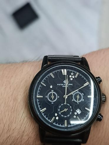 Aksesuarlar: Yeni, Qol saatı, Patek Phillipe, rəng - Qara — 4