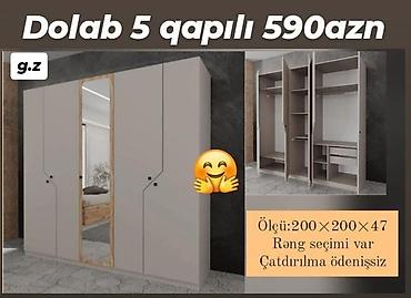 дешевый шкаф купе: Dolab yeni qarderob paltar dolabı güzgülü — 1