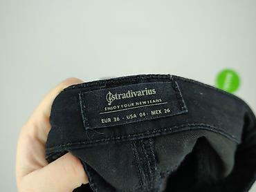botki bershka: Stradivarius, Jeansy damskie, rozmiar S — 4