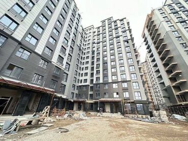 офис в жилом доме: 2 бөлмө, 64 кв. м, Элитка, 12 кабат, ПСО (өзү оңдоп түзөтүп бүтүү үчүн)