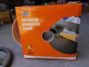 foam: ABF Refinish Abrasive Foam — абразивная поролоновая лента в рулоне для — 1