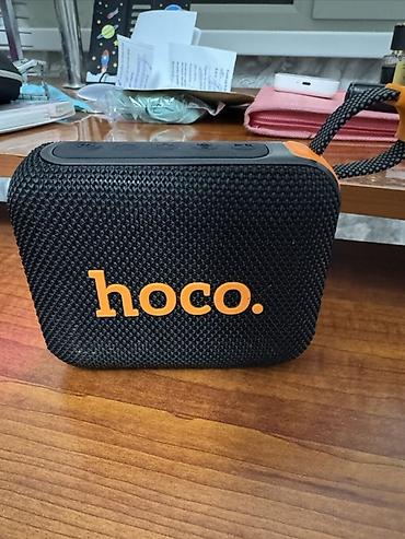 smart box: Портативная Bluetooth-колонка Hoco - Брендовый дизайн: тканевое — 1