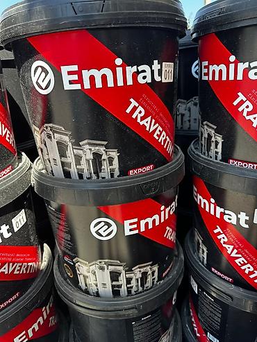 эмерек бу: Декоративная штукатурка Emirat Travertin (структурная отделочная — 1
