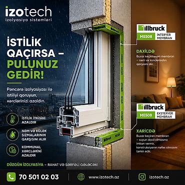 Pəncərələr: Illbruck ME 508 sisteminə aid yüksək performanslı pəncərə birləşmə — 5