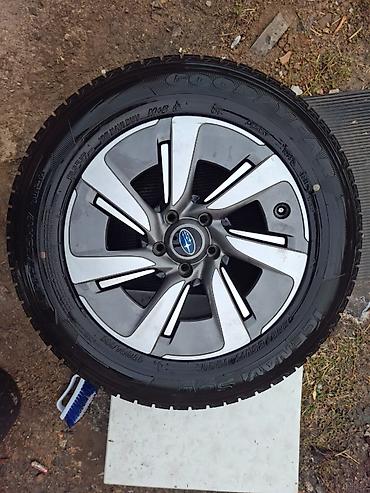 Шины и диски: Комплект зимних колес для кроссоверов/SUV. Состав: - Шины Goodyear — 7