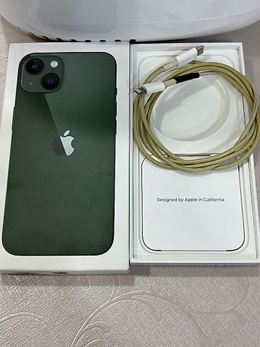 Apple iPhone: IPhone 13, 128 GB, Yaşıl, Face ID, Sənədlərlə — 9