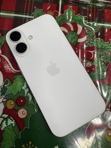 iphone 4 купить: IPhone 16, 128 GB, Ağ, Face ID