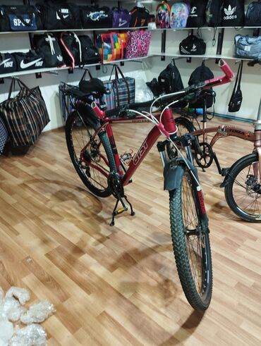 İdman velosipedləri: İşlənmiş Dağ velosipedi Aist, 29", sürətlərin sayı: 24, Ünvandan götürmə, Pulsuz çatdırılma, Ödənişli çatdırılma