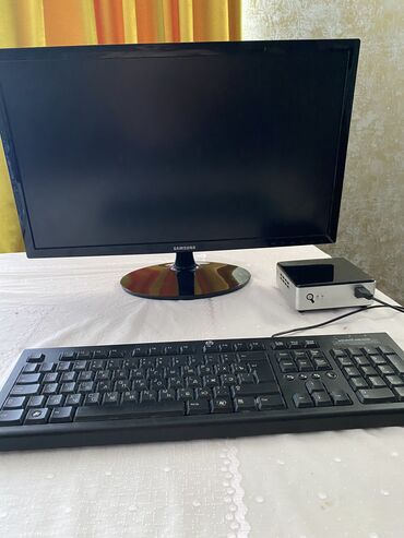 Mini komputer markası DATTO du monitor samsung du yaxşısından