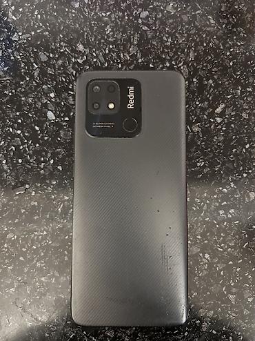 Redmi, Redmi 12C, Б/у, 64 ГБ, цвет - Черный, 2 SIM