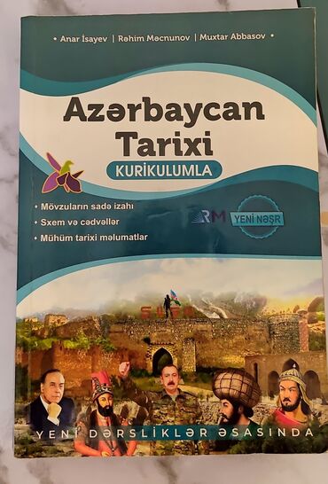 Anar İsayev Azərbaycan tarixi yeni nəşr kitab