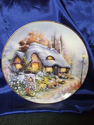 Ostali kućni dekor: Tanjir dekorativan, nov A.Orpinas,engleski iz 90ih.god.Br MCS 992 — 9