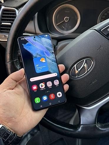 самсунг галакси 51: Samsung Galaxy S21 Plus, Б/у, 128 ГБ, цвет - Черный, 2 SIM, eSIM — 2