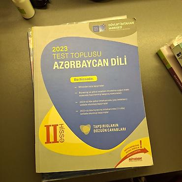 Testlər: Məhsul: “Azərbaycanca Dil – 2023 Test Toplusu”, II hissə (Dövlət — 1